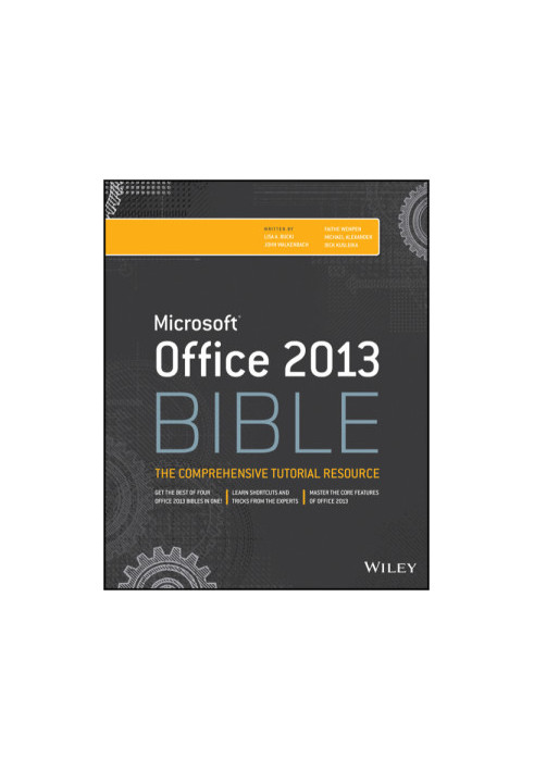 Microsoft Office 2013 Bible