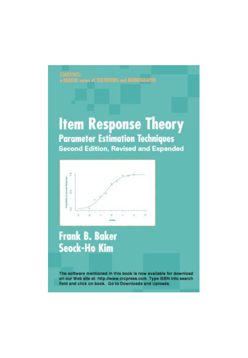 Item Response Theory : Parameter Estimation Techniques, Second Edition