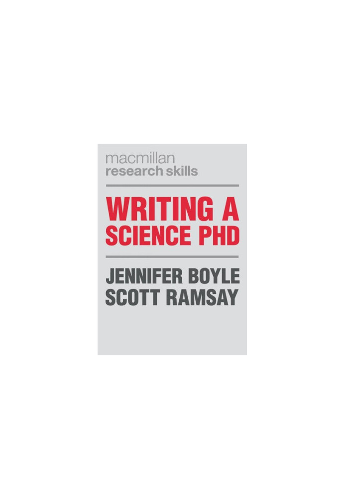 Writing a Science PhD
