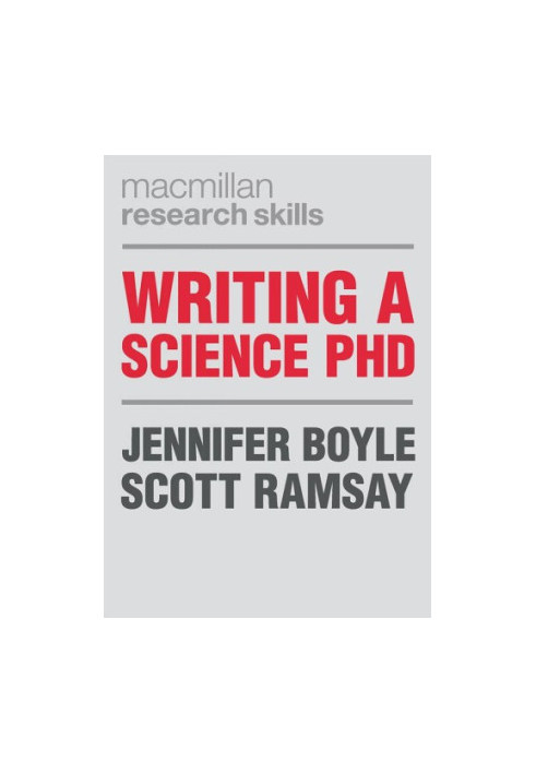 Writing a Science PhD
