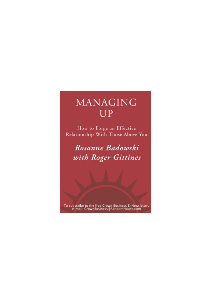 Managing Up