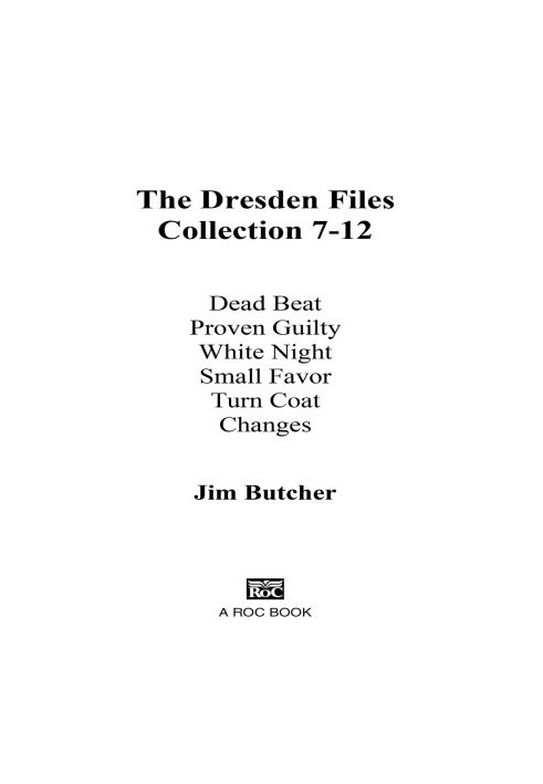The Dresden Files Collection 7-12