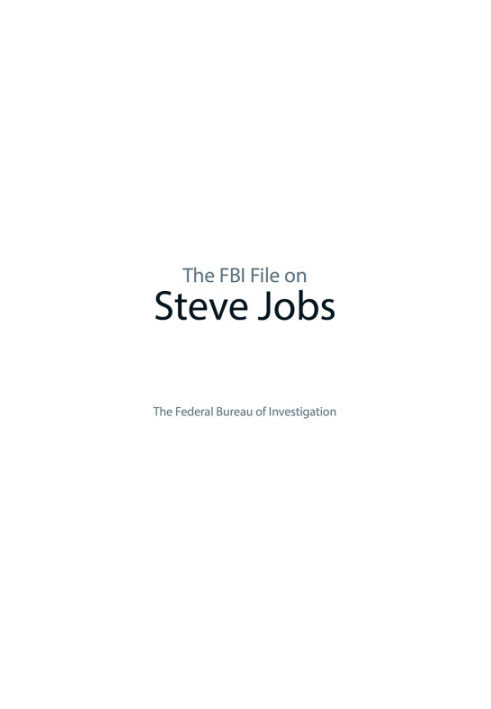 The FBI File on Steve Jobs