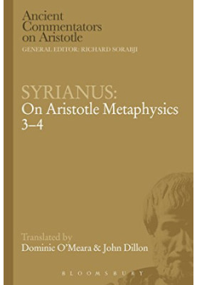Syrianus: On Aristotle Metaphysics 3-4