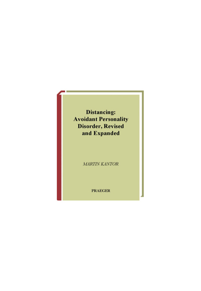 Distancing: avoidant personality disorder