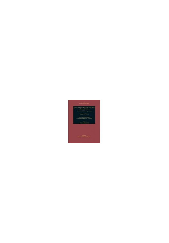 Science and modern India: an institutional history, c. 1784-1947
