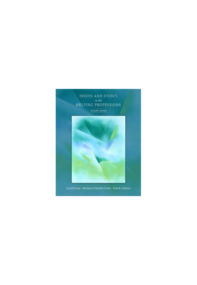Issues and ethics in the helping professions