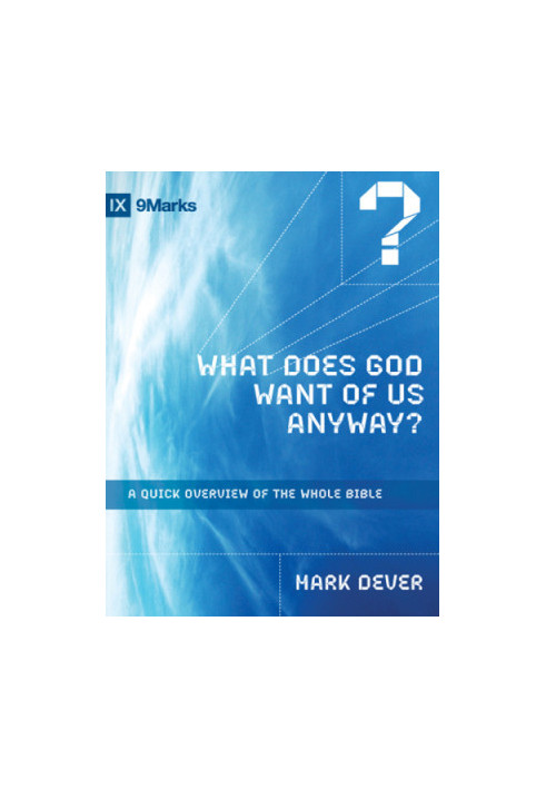 What does God want of us anyway?: a quick overview of the whole Bible
