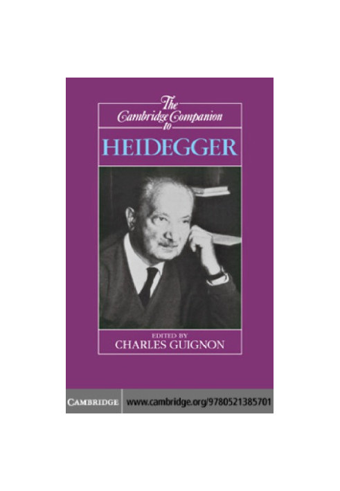 The Cambridge companion to Heidegger