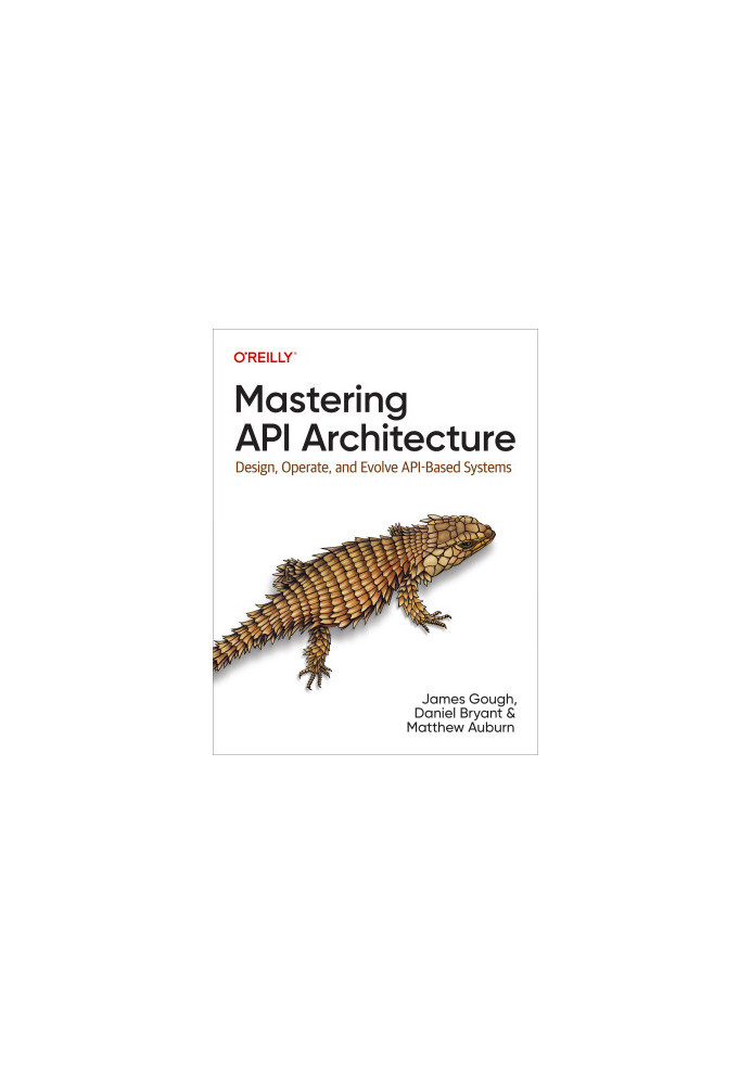 Mastering API Architecture: Design, Operate, and Evolve API-Based Systems