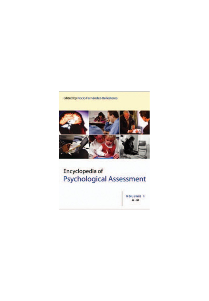 Encyclopedia of psychological assessment