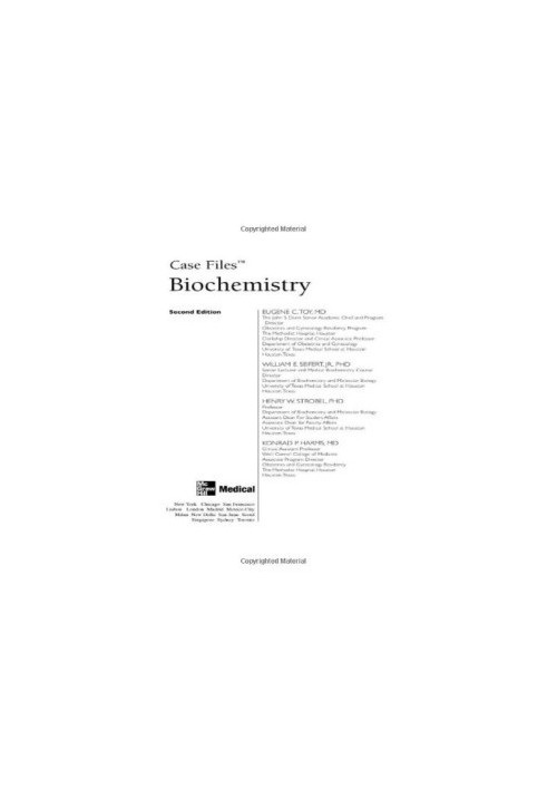 Case Files: Biochemistry, 2nd Edition