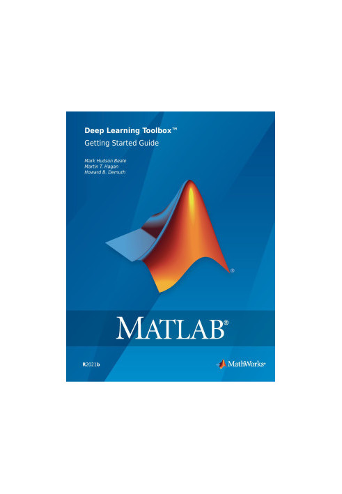 Deep Learning Toolbox Getting Started Guide - MATLAB