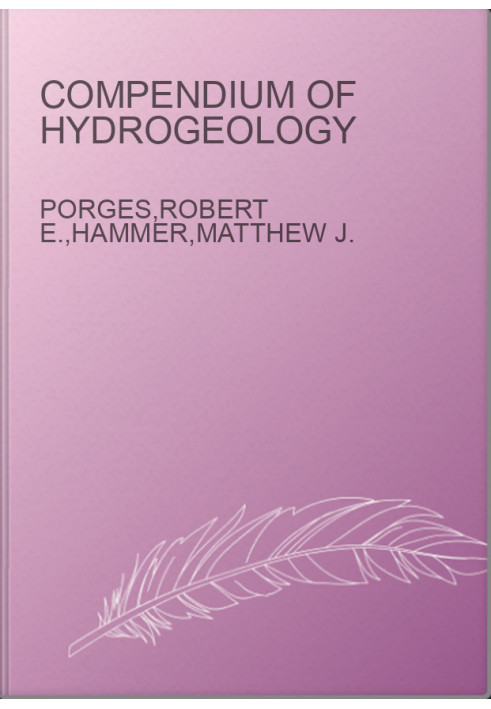 Compendium of Hydrogeology