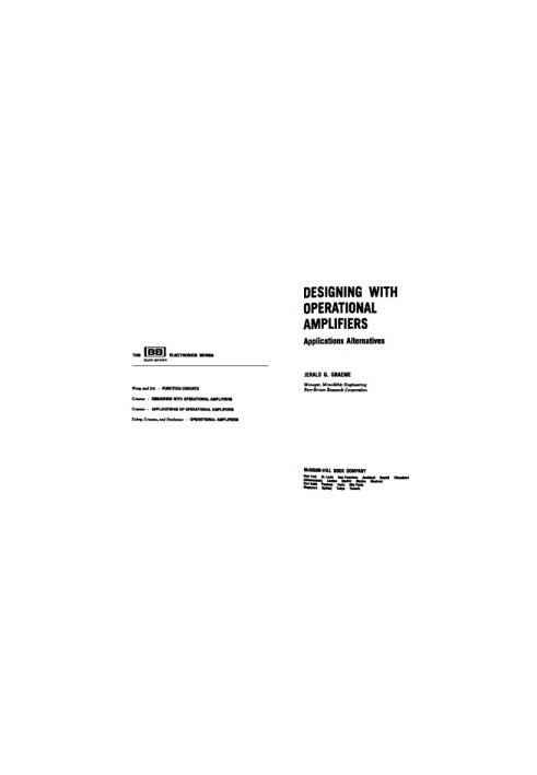 Designing with operational amplifiers: applications alternatives