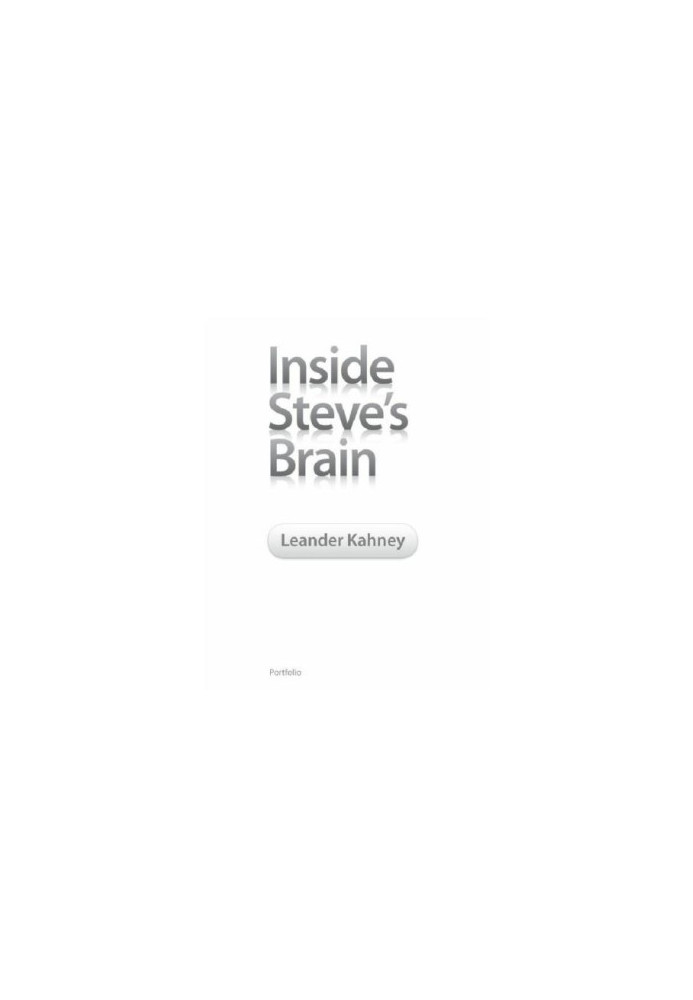 Inside Steve's brain
