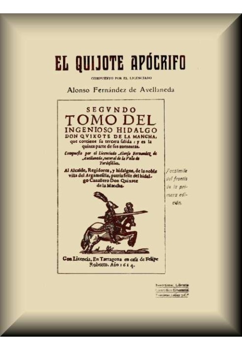 The apocryphal Don Quixote