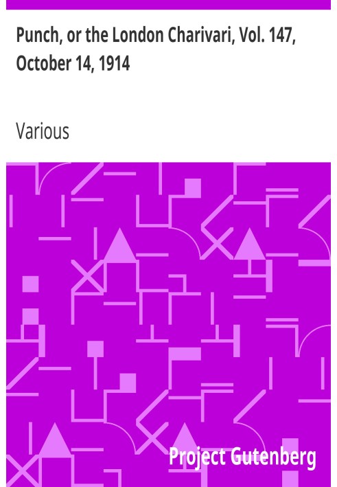 Панч, або Лондонський чаріварі, том. 147, 14 жовтня 1914 р