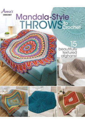 Mandala-Style Throws to Crochet