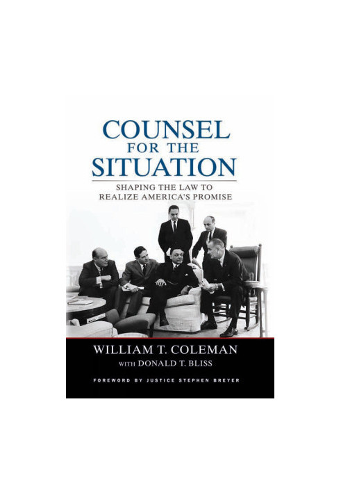 COUNSEL FOR THE SITUATION SHAPING THE LAW TO REALIZE AMERICA'S PROMISE