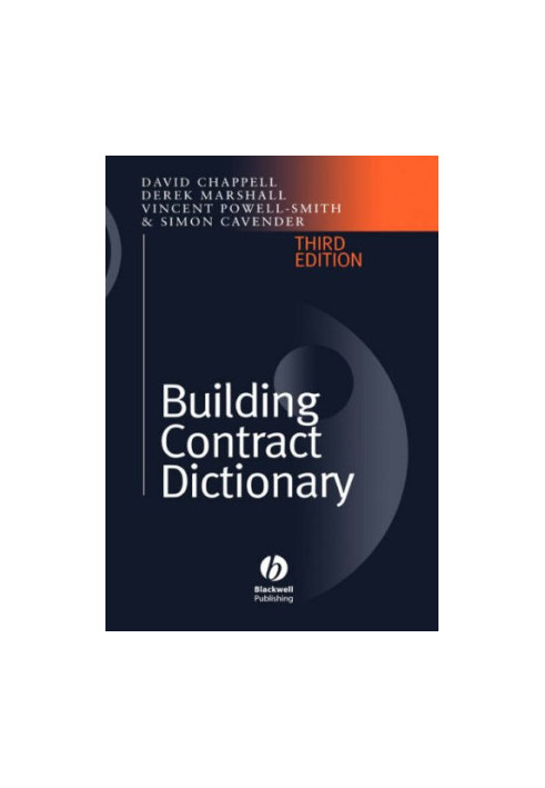 Building Contract Dictionary