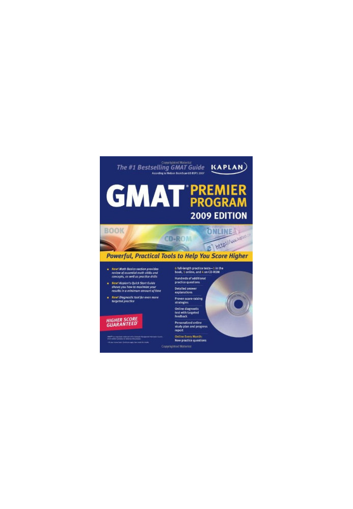 Kaplan GMAT Premier Program, 2009