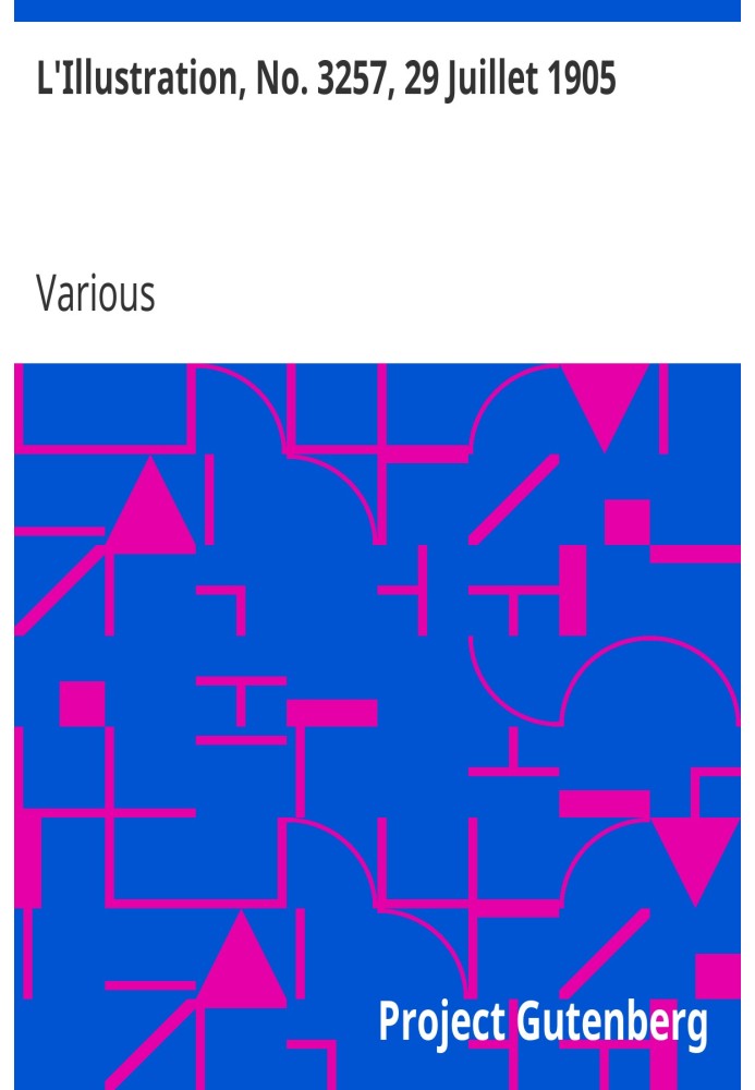 L'Illustration, № 3257, 29 июля 1905 г.