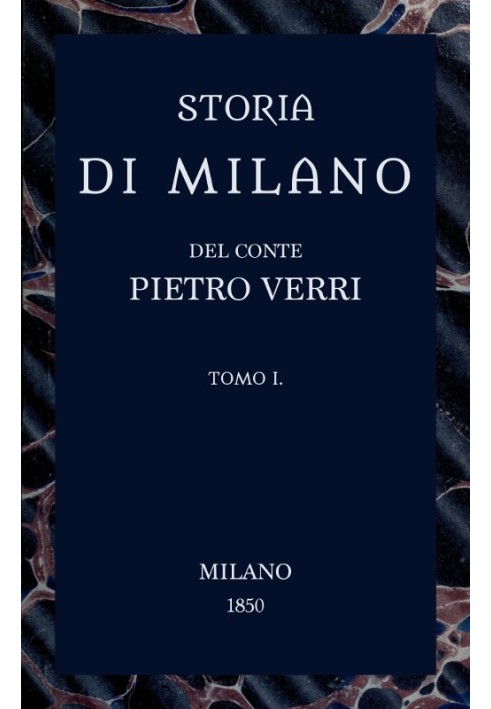 History of Milan, vol. 1