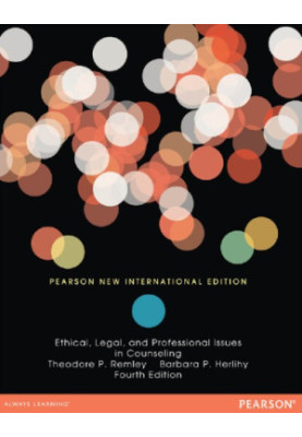 Ethical, Legal, and Professional Issues in Counseling