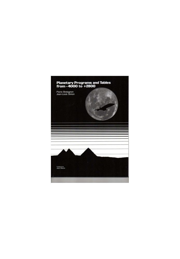 Planetary Programs and Tables from -4000 to +2800