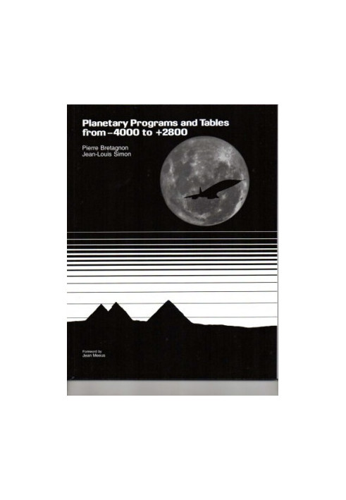 Planetary Programs and Tables from -4000 to +2800