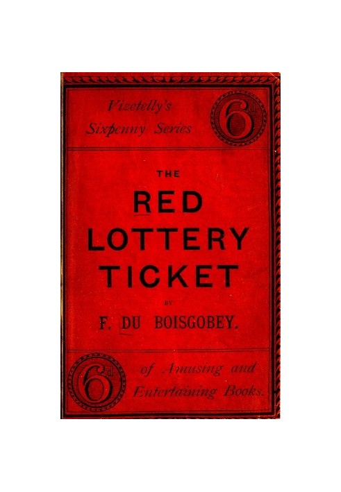 Червоний лотерейний квиток
