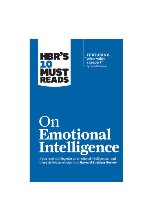 On Emotional Intelligence