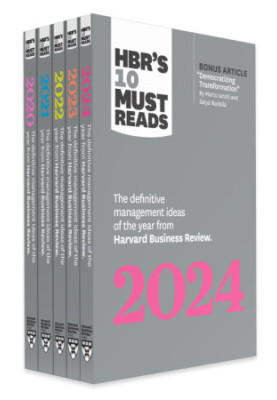 5 Years of Must Reads from HBR: 2024 Edition (5 Books)