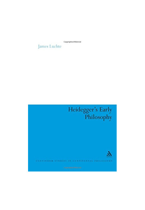 Heidegger's early philosophy : the phenomenology of ecstatic temporality
