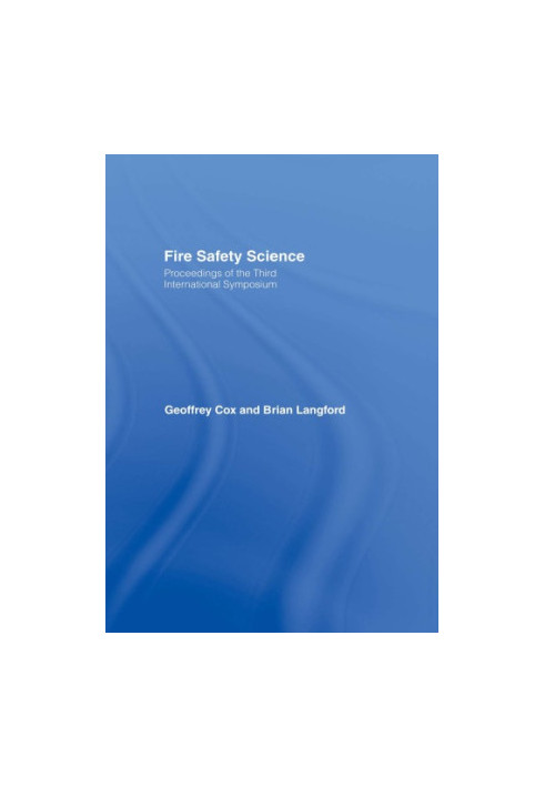 Fire Safety Science.