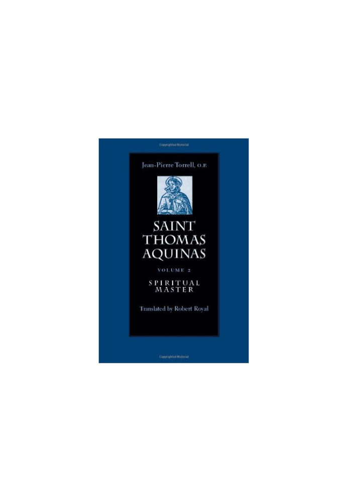 Saint Thomas Aquinas: The Person and His Work (vol. 1)