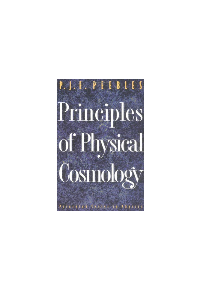 Principles of physical cosmology