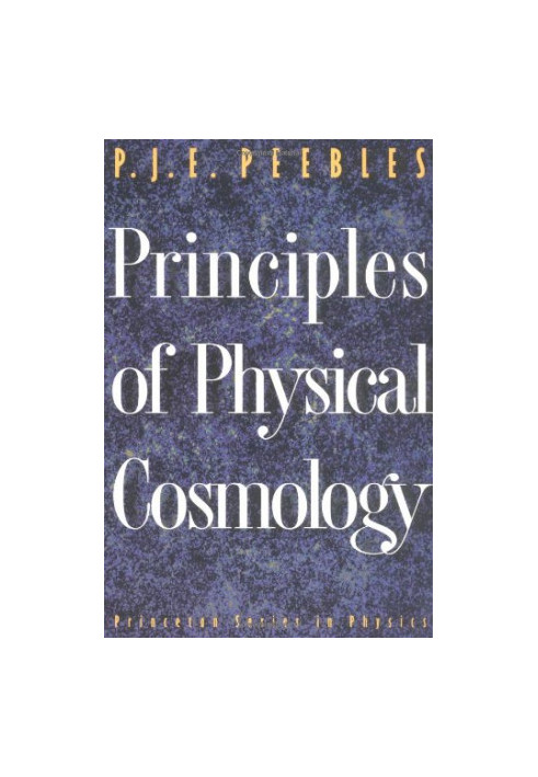 Principles of physical cosmology