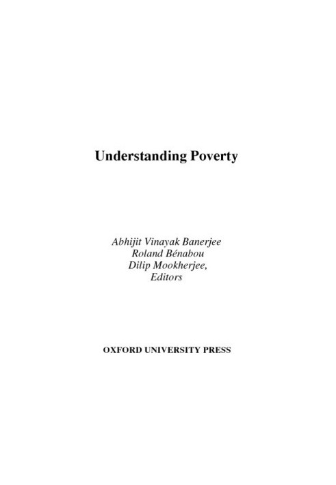 Understanding poverty
