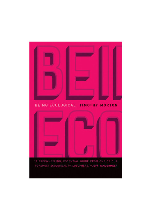 Being Ecological