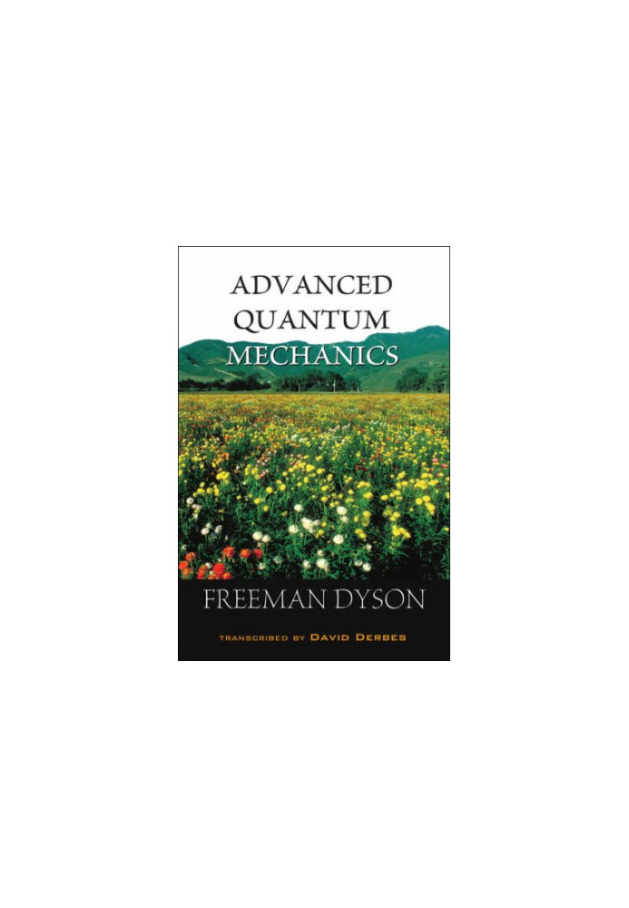 Advanced Quantum Mechanics