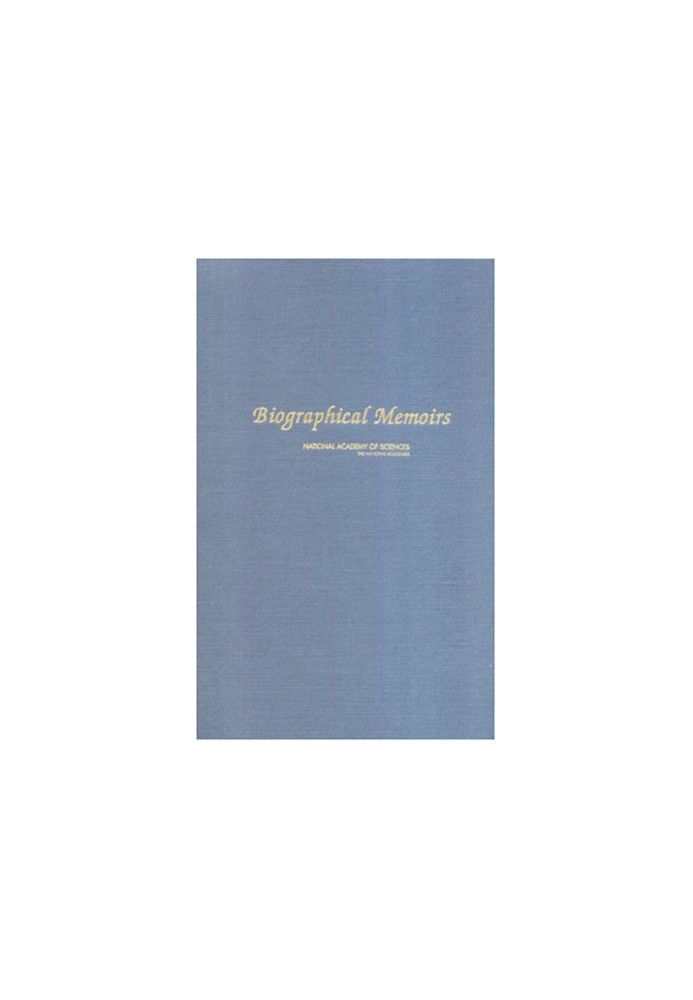 Biographical Memoirs