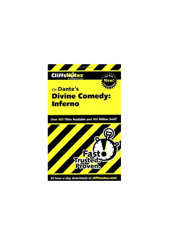 CliffsNotes on Dante's Divine Comedy: Inferno