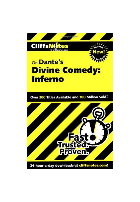CliffsNotes on Dante's Divine Comedy: Inferno