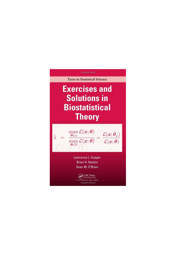 Exercises and solutions in biostatistical theory