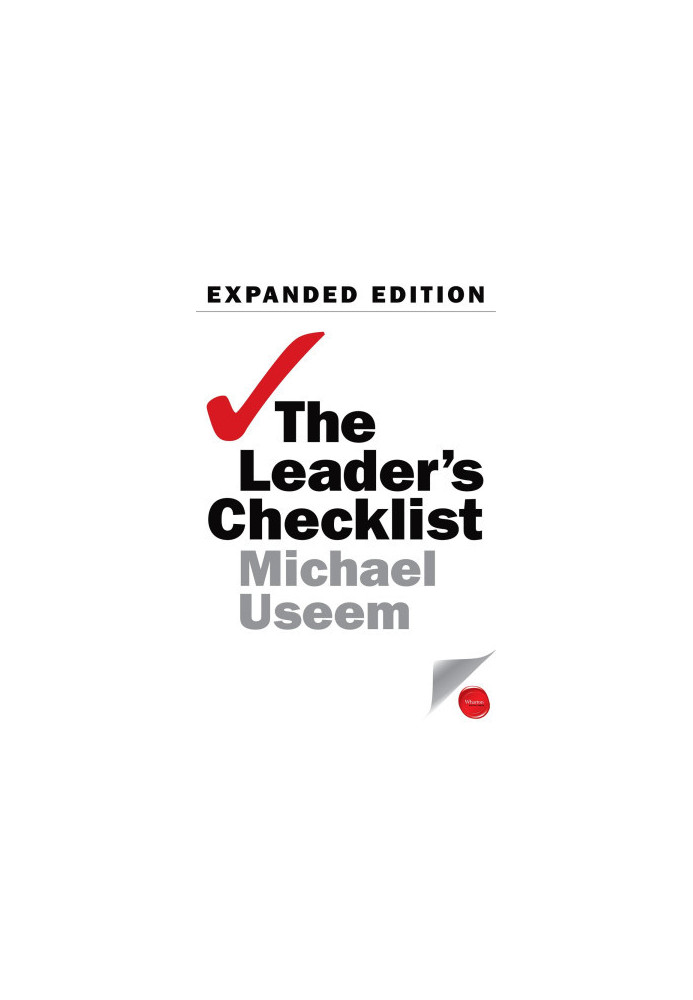 The Leader's Checklist, Expanded Edition: 15 Mission-Critical Principles