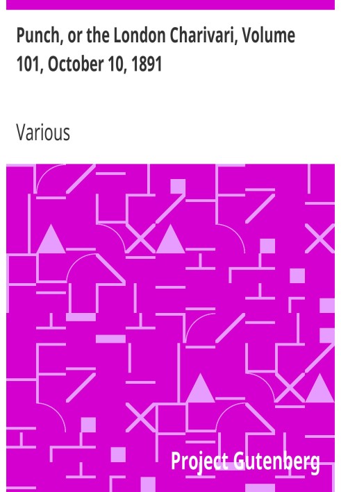 Панч, або Лондонський чаріварі, том 101, 10 жовтня 1891 р