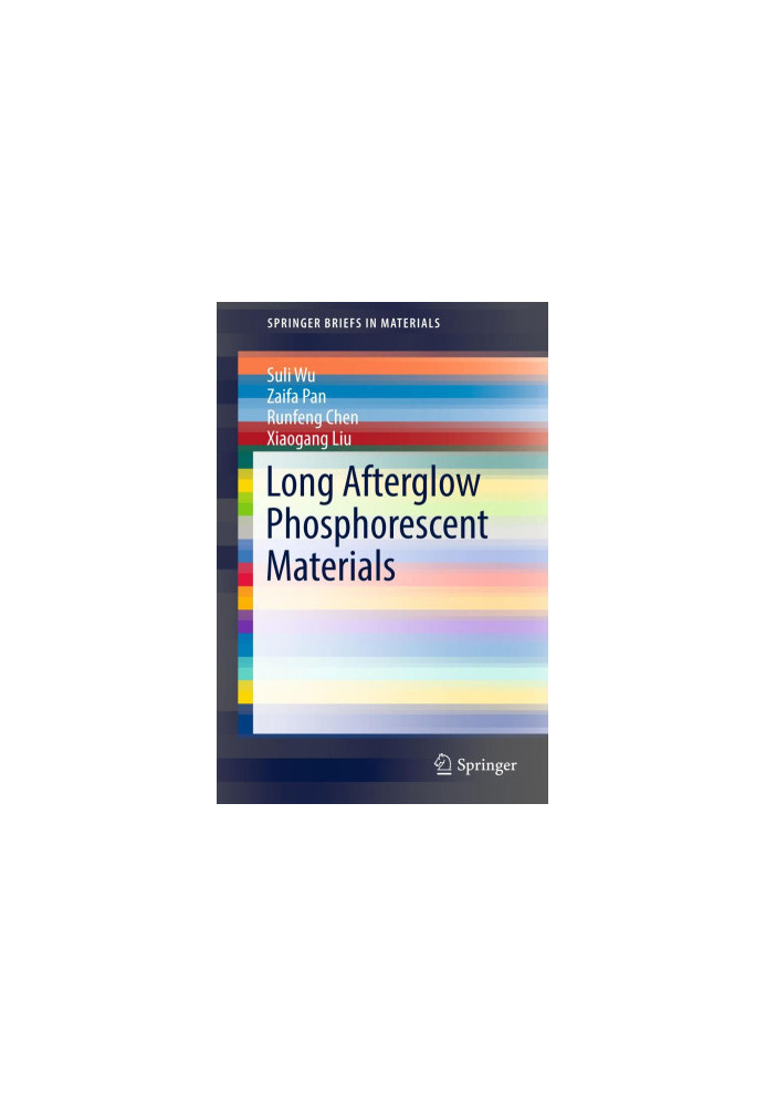 Long afterglow phosphorescent materials