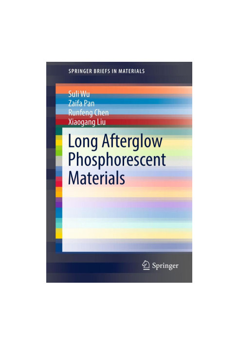 Long afterglow phosphorescent materials